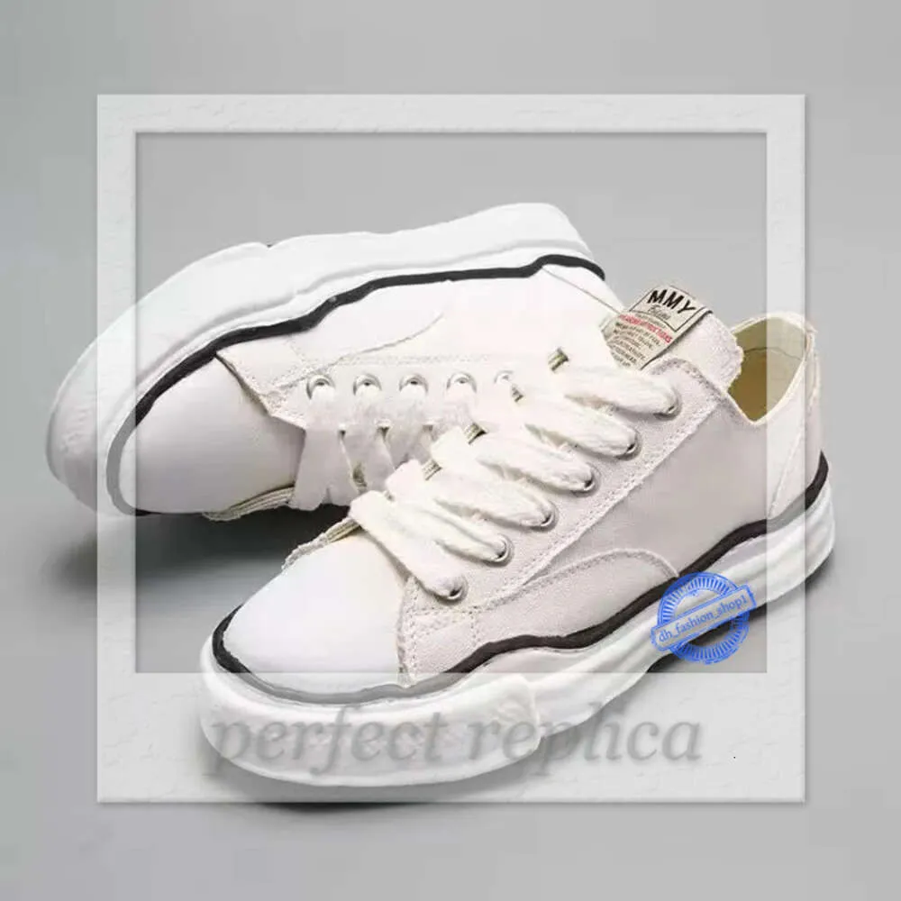 Maison Mihara Yasuhiro NEW Co Branded MMY Dissolving Shoes Designer Casual Shoes Maison Green Thick Soled Lovers Dadd 459