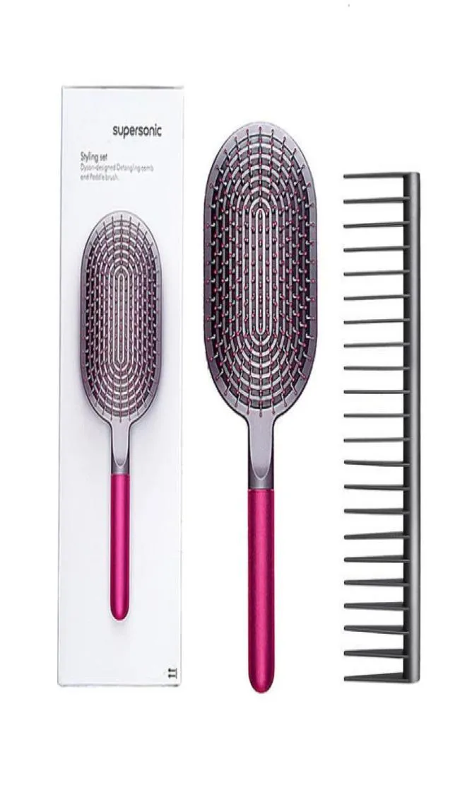 Hair Brushes For Comb Wide Tooth Air Detangling dressing Rake Styling Massage Sharon Brush Set 2pc Tool Accessories Dropship 221015841238
