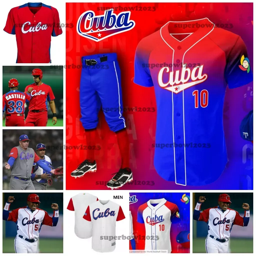 2023 Kubki baseballowe Kuby Luis Robert Yoan Moncada Ronald Bolanos Roenis Elias Miguel Romero Andy Ibanez Yoenis Cespedes Yeudis Reyes