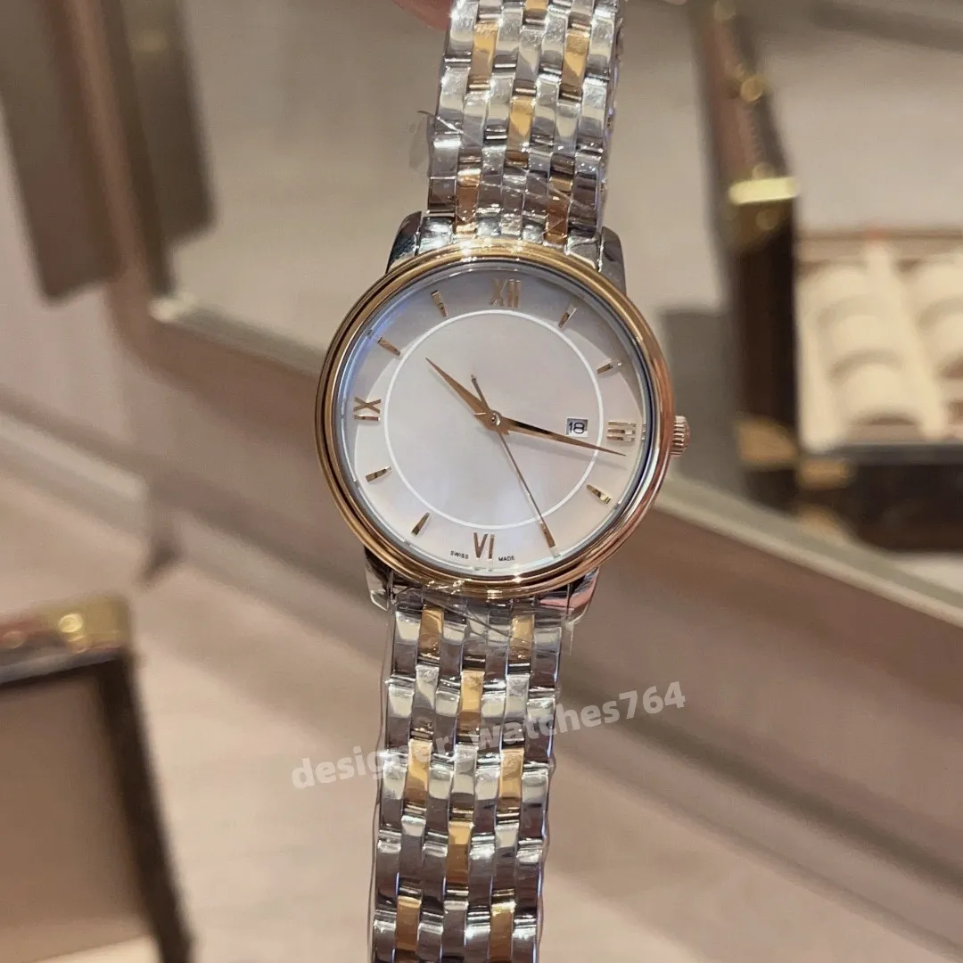 AAA Watch for Endesigner Watch Femmes Luxury Nouvelle marque Femmes Watch Watch Fashion With Diamonds Crystal Design Quartz Montres Loissine Rose Gold Souffle en acier inoxydable
