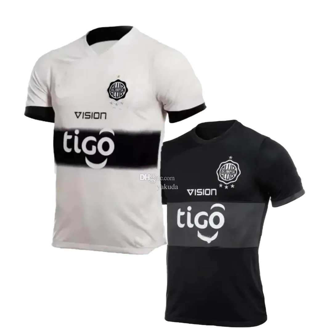 24-25 Olimpia Thai Quality Soccer Jerseys Yakuda Local Online Football Wear Dhgate D.Gonzalez 10 A.Silva 3 N.Camacho 7 A.Alcaraz 21 F.Cardozo 14 POLOSALE Populärt