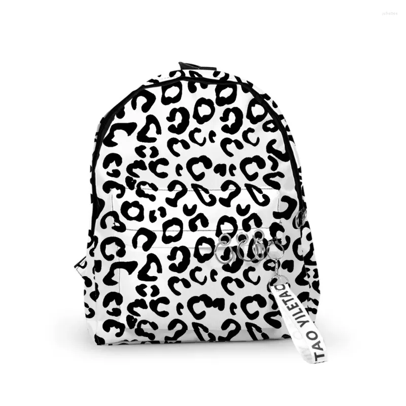 Ryggsäck tecknad cool mejeriko anteckningsbok ryggsäckar pojkar/flickor elev skolväskor 3d tryck nyckelchains oxford vattentät söt liten