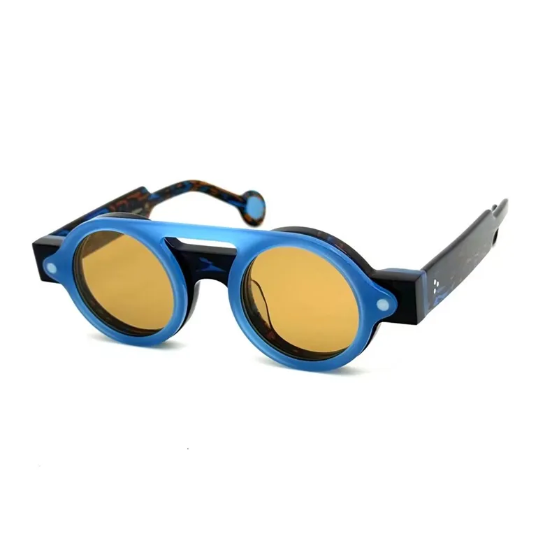 Retro Round Sunglasses: Designer Style, UV Protection