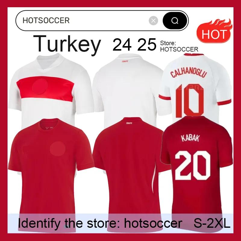 2024 Turkiet Club Full Set Soccer Jerseys National 24 25 Red Team Burak Kenan Karaman Hakan Calhanoglu Zeki Celik Sukur Ozan Kabak Turquia Football Shirt Hotsoccer