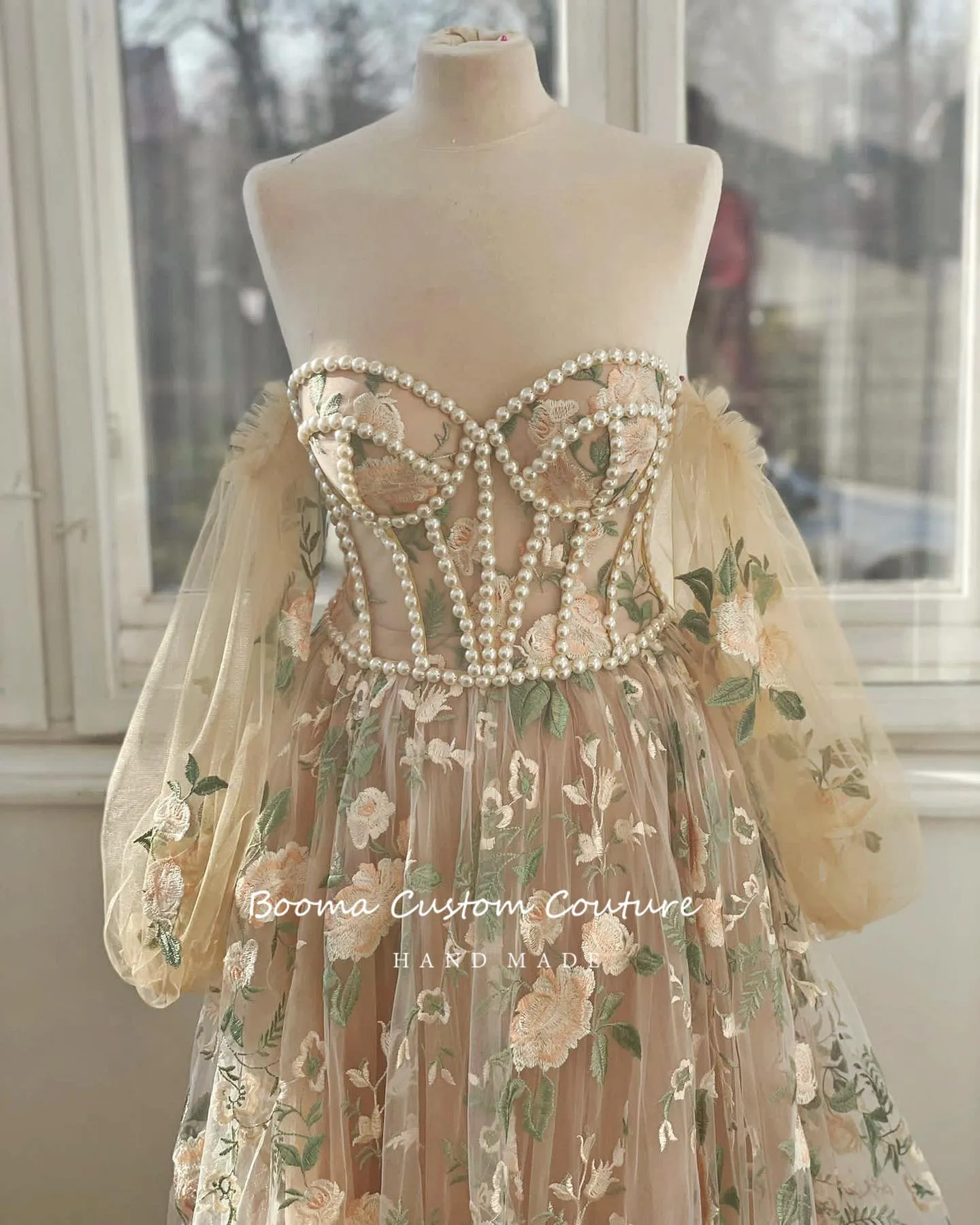 pleated dress beige Maria Lucia Hohan Beige Halter Neck Pleated Maxi Dress main image 0
