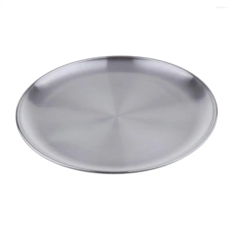 Tea Trays Heavy Duty Stainless Steel For Dinner Outdoor Camping BBQ