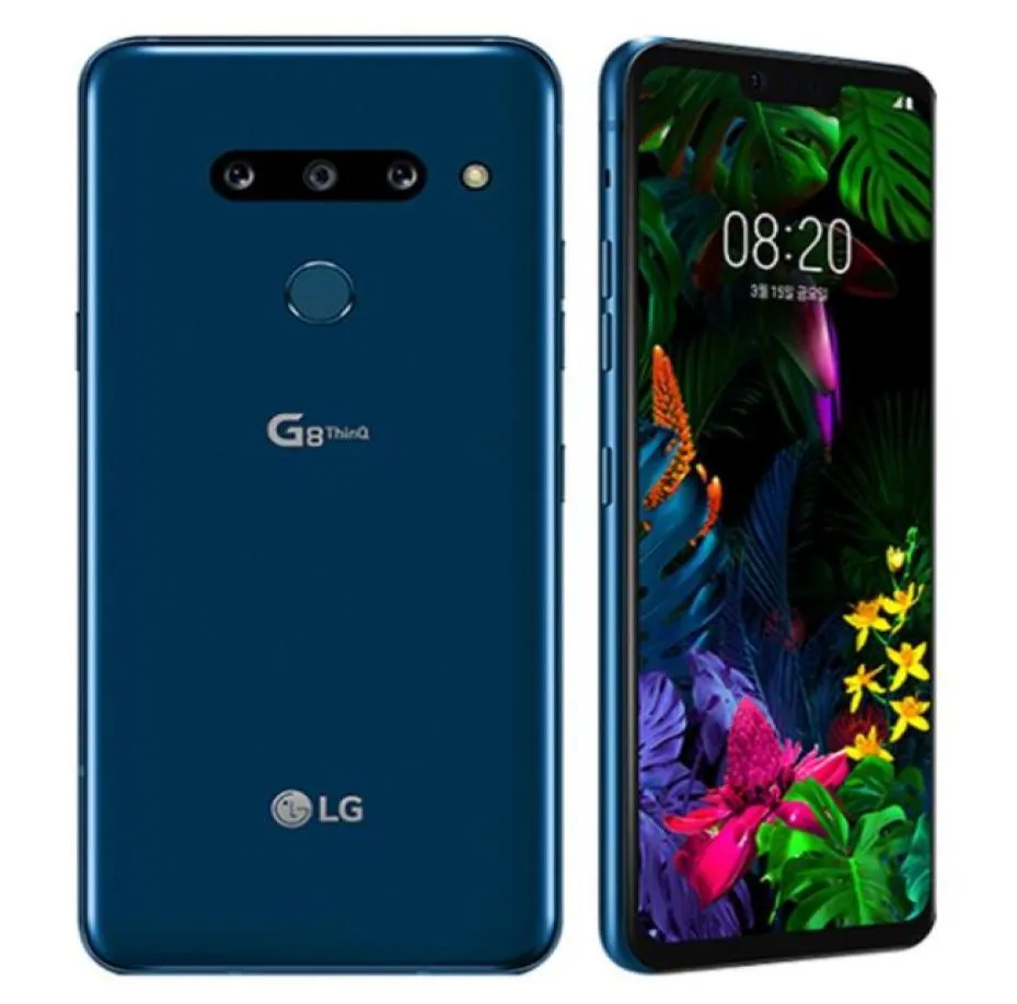 LG – téléphone portable d'origine G8 ThinQ G820UM G820N Octa Core, 61quot, 6 go 128 go, empreintes digitales, NFC, débloqué en usine, 2550352