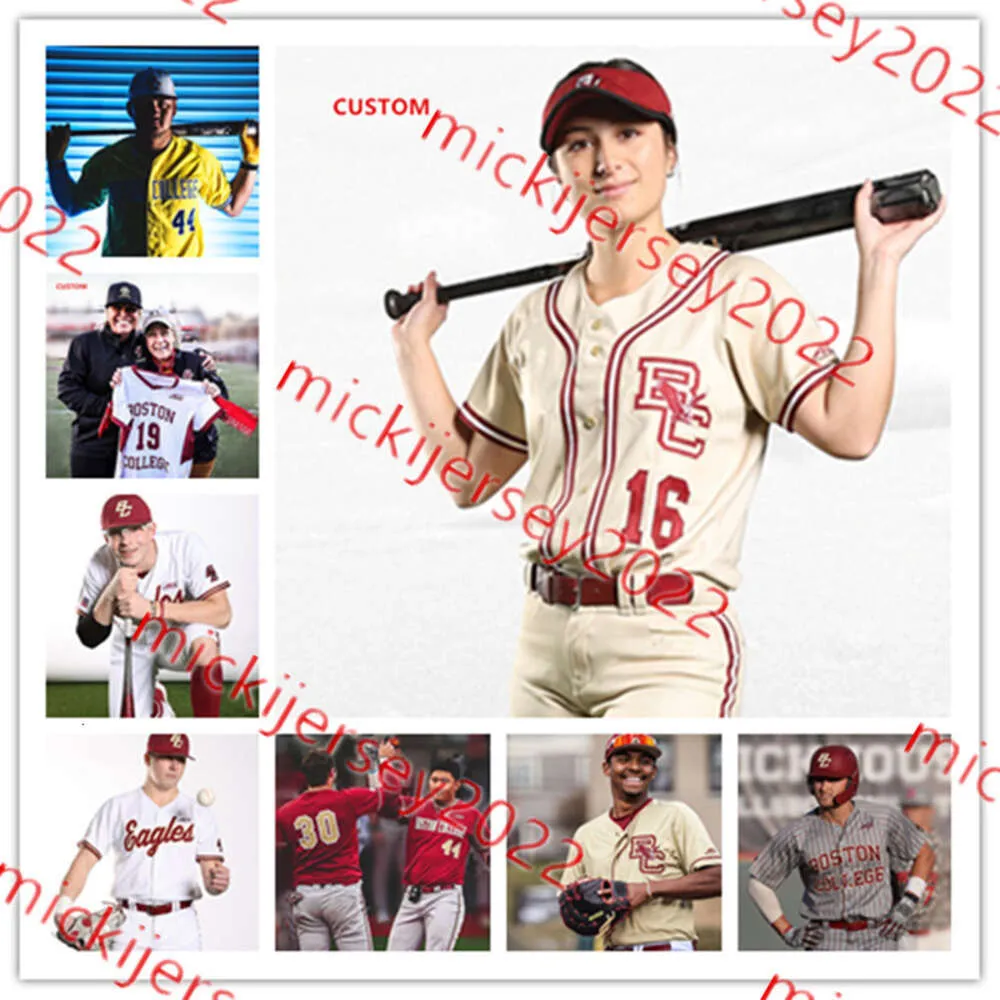 Save Big on Bulk Jersey Boston College Boston College Baseball Jersey  Walsh, Burns, Mercado, Guzman, Landwehr 2024 Best Deals on DHgate