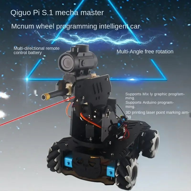 Programmable Remote Control Robot Tank Kit With Laser Head Gun And ...