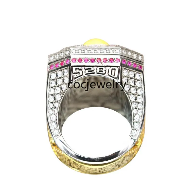 Luxe World Basketball Championship Championship Ring Set Créer 14K Nuggets Team Champions Jokic Rings for Men Womens Star Diamond Sport Jewelry
