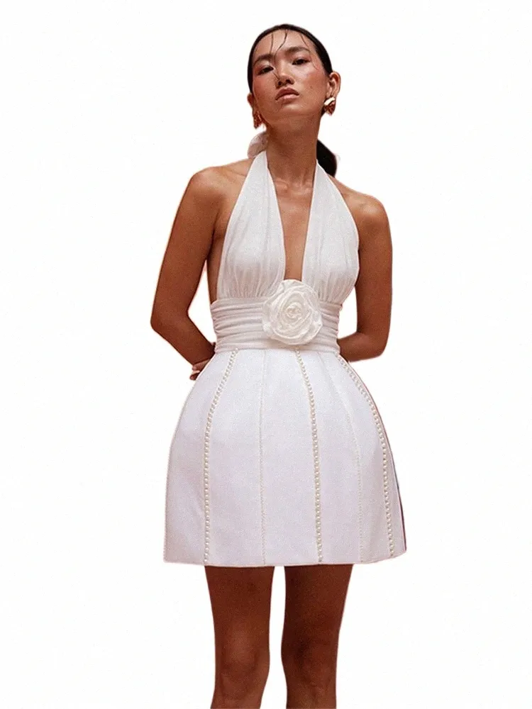 slim fit dress slacks Savanna Halter Open Back Maxi Dress | Pearl | Dresses