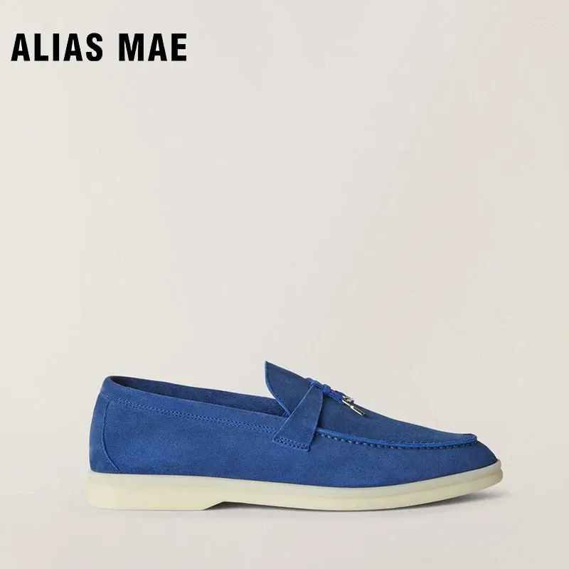 Casual Shoes ALIAS MAE 2024 Classic LP Postal Suede Anti Fouling Designer Round Head Sporty Platform Soft Sole