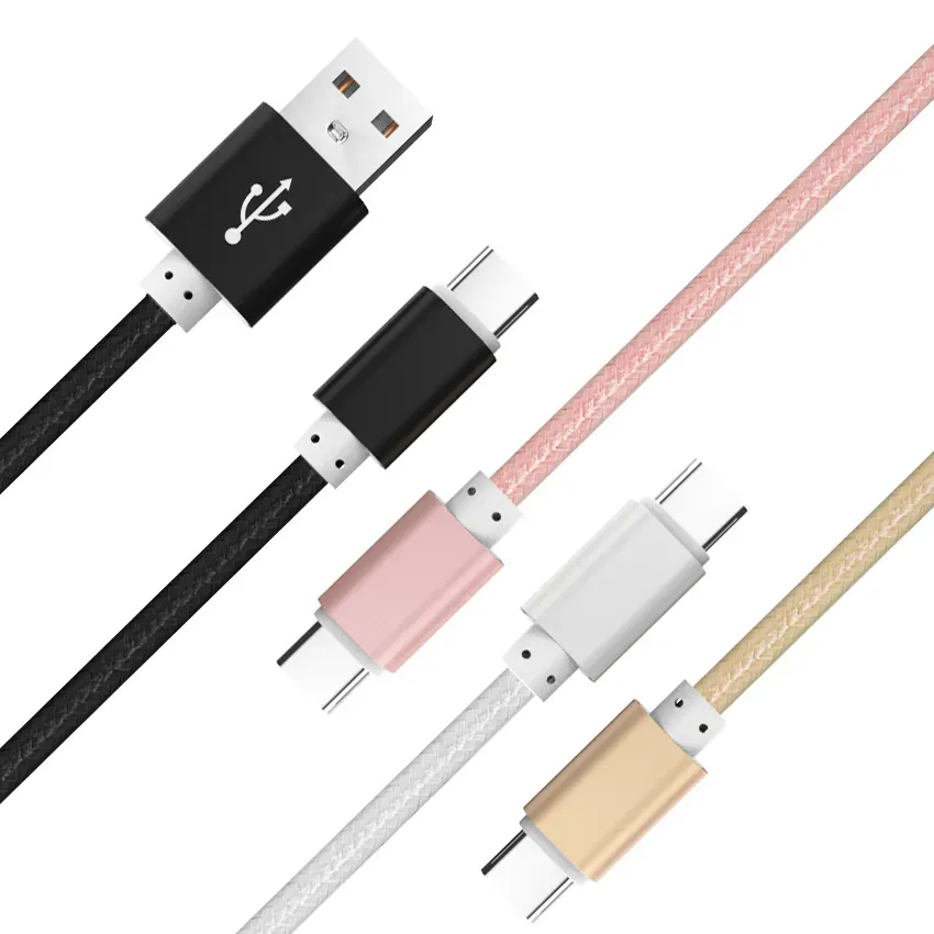 0.25M 1M 1.5M 2M  V8 Micro USB Type C Fast Charging Cable Wire Type-C  Phone Cables