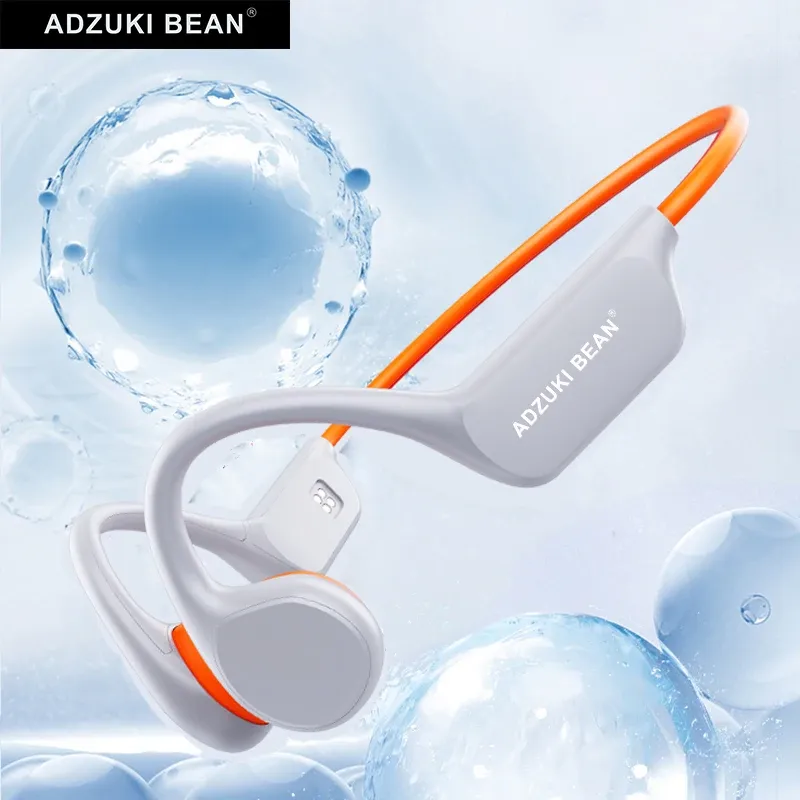 Écouteurs Adzuki Bean X7 Conduction Bluetooth Bluetooth 32G IPX8 Pour Swimmming IPX4 Wireless Running Sport Ecoutphone Wholesale Headset