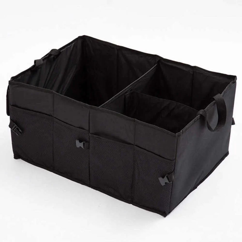 Upgrade Car Trunk Organizer Super Strong Durable Collapsible Cargo Storage Bag Waterproof Multi-Use Tools Box For Auto Trucks SUV