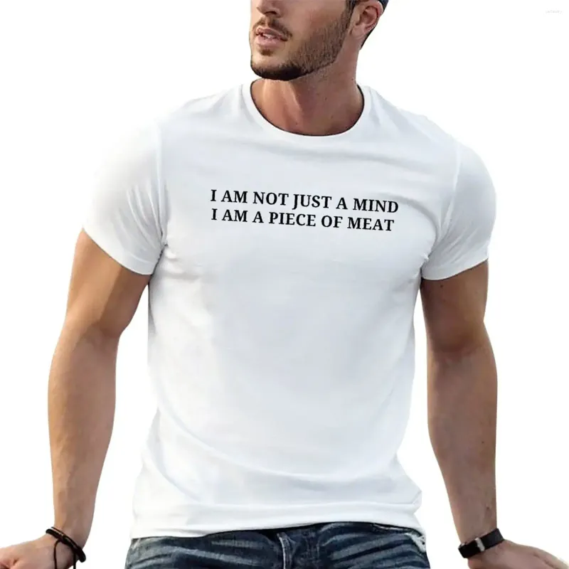 Polo da uomo I Am Not Just A Mind Piece Of Meat Camicia T-shirt Abbigliamento estetico Top anime Felpe da uomo