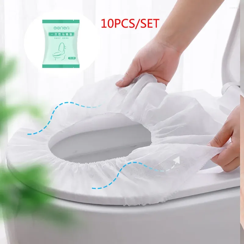 Toilet Seat Covers Laundry Brush Disposable Sticker Cover Business Travel Stool Carpet Washer Compatible With Machine