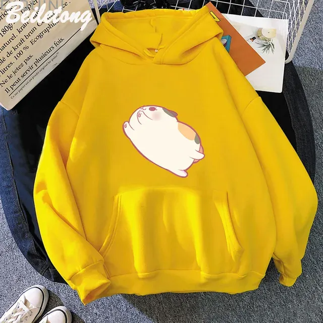 Fat Cat Anime Women Cashmere Cardigan Hoodie Zipper Short Lantern