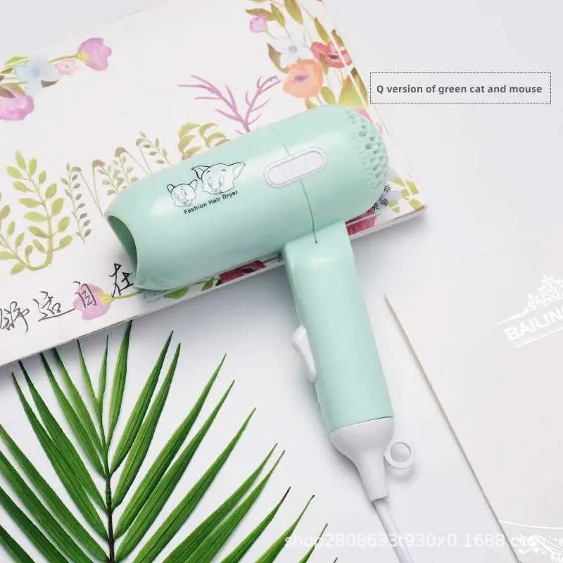 Mini Folding Hair Dryer - Portable 400W Low Radiation Hair  display picture 2
