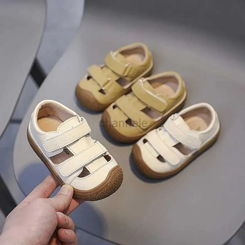 Sandales Été bébé filles garçons sandales confortables infantile enfant en bas âge chaussures enfants chaussures Anti-collision semelle souple enfants sandales de plage 24329