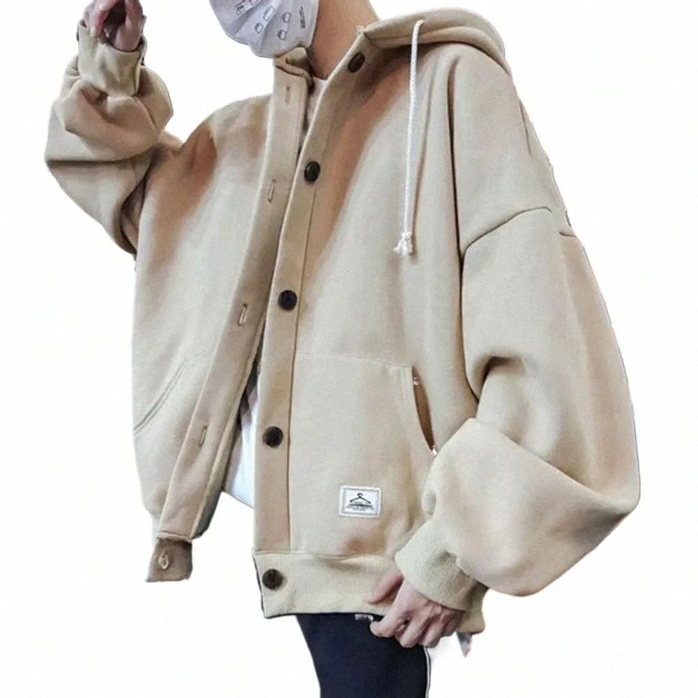 täcka avslappnad vinterfleece hoodies män kvinnor harajuku fast färg varm tröja koreanska tonåringar fi hoodie tröja k9ru#