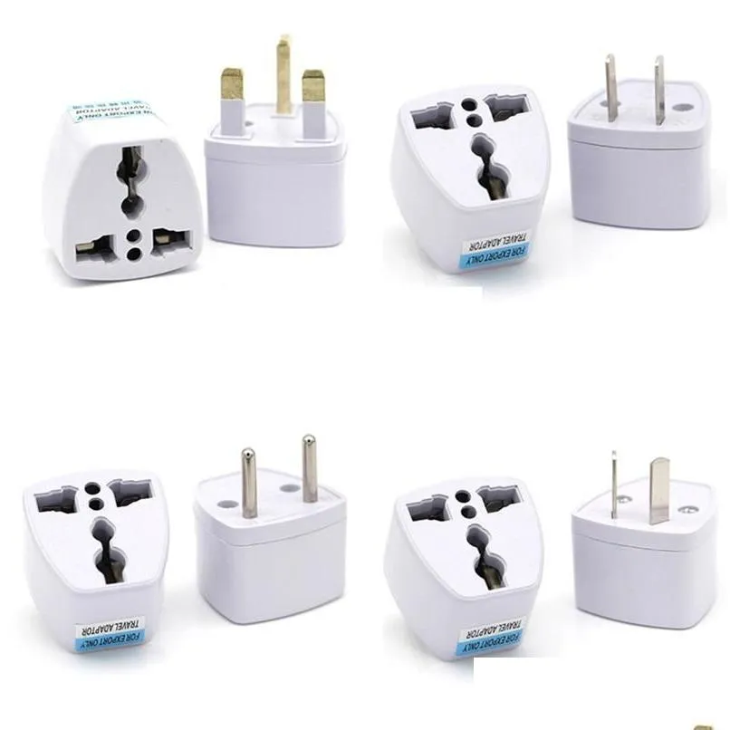 Handy-Adapter, Uk, Eu, Au, USA, Reiseladegerät, Adapter, Wechselstrom-Stecker, Konverter, Drop-Lieferung, Handy-Zubehör, Otnqf