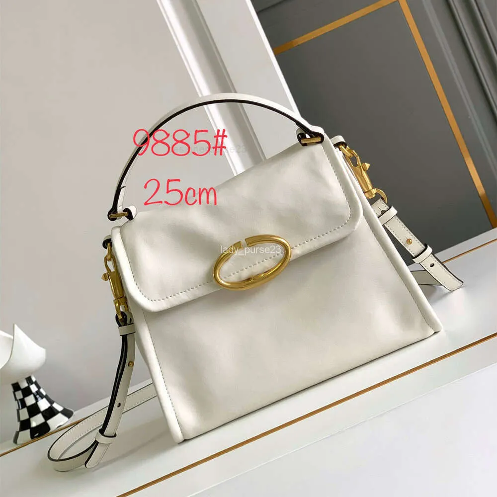 designer borsa della signora Designer Borsa casual Velentino Lady Vsling Stud Borsa da donna 2024 New Fashiona Pelle di vacchetta Feeling Una spalla Borsa a tracolla di grande capacità P6EM