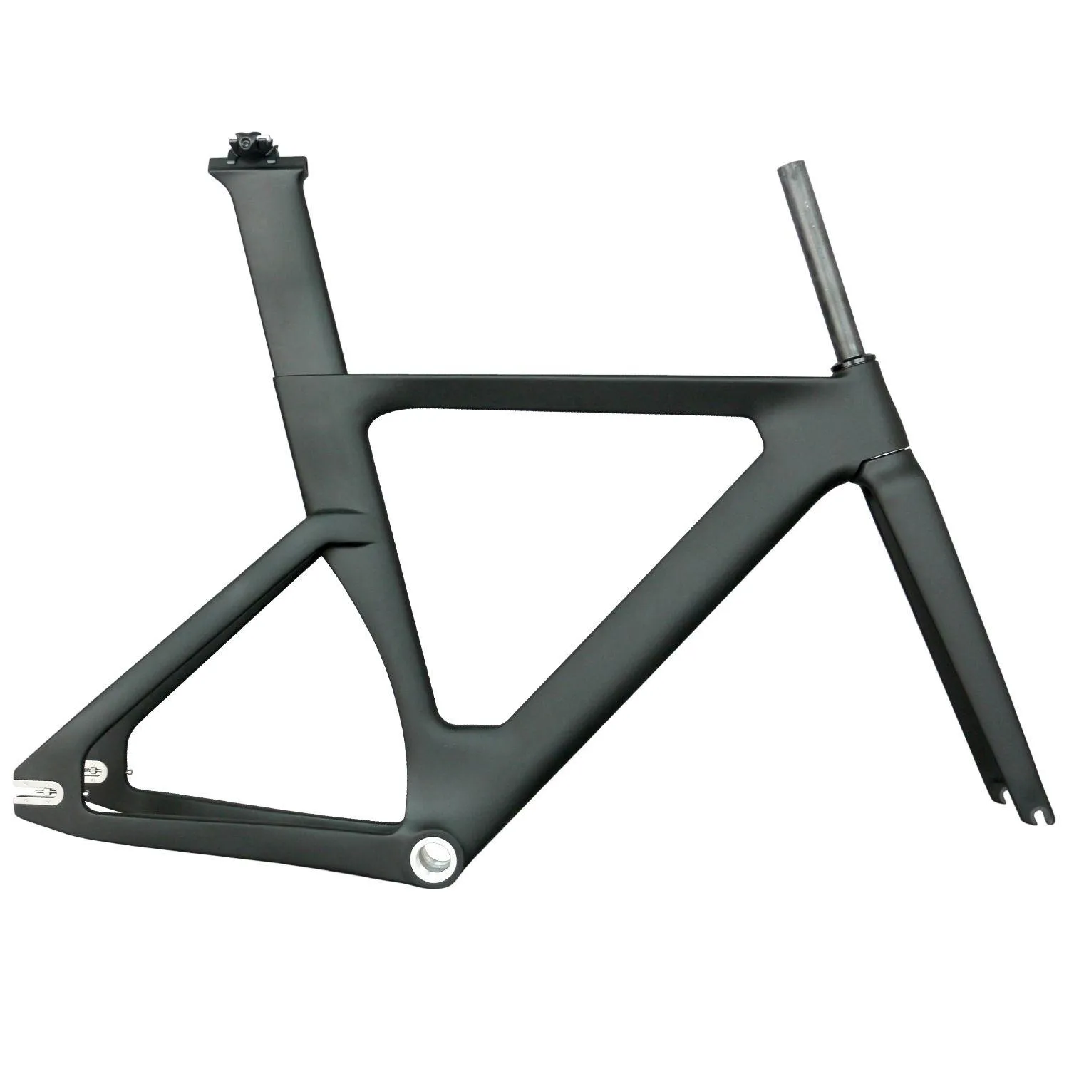 Bisiklet Çerçeveleri Toray Karbon Fiber T800 Track Frame Yol Sabit Vites Çerçevesi Çatal Koltuğu Post Bisiklet TR013 Damla Teslimat Sporları Outtoo Dhduh