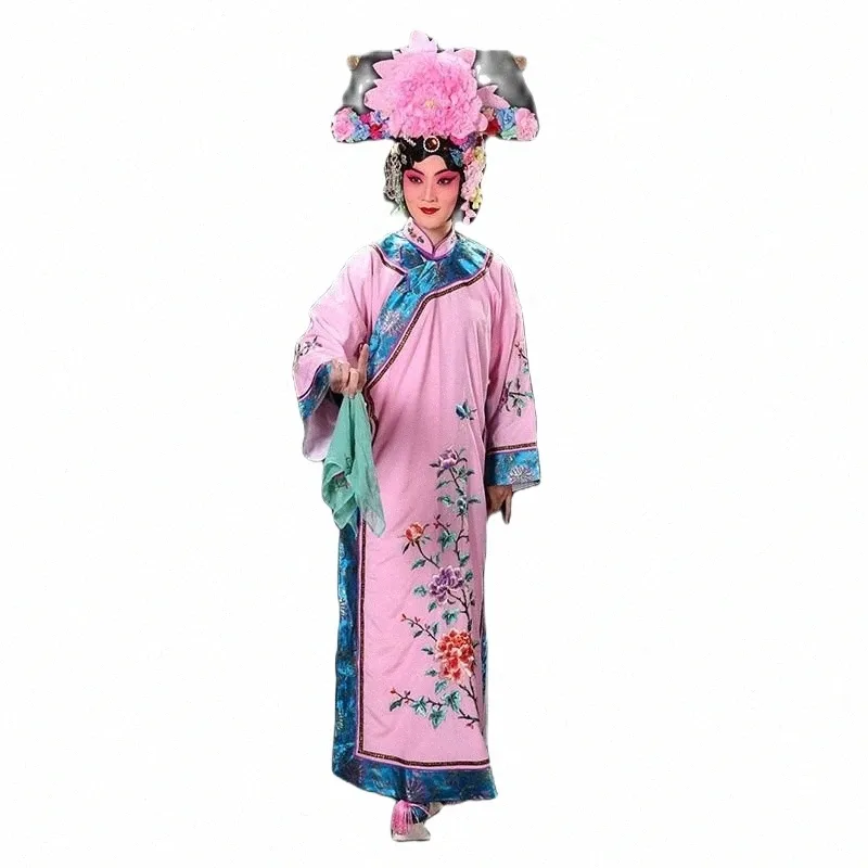 qing Dynasty Princ Costumes For Women Royal Clothing Halen Cosplay Opera Gown Elegance Oriental Stage Wear D0pS#