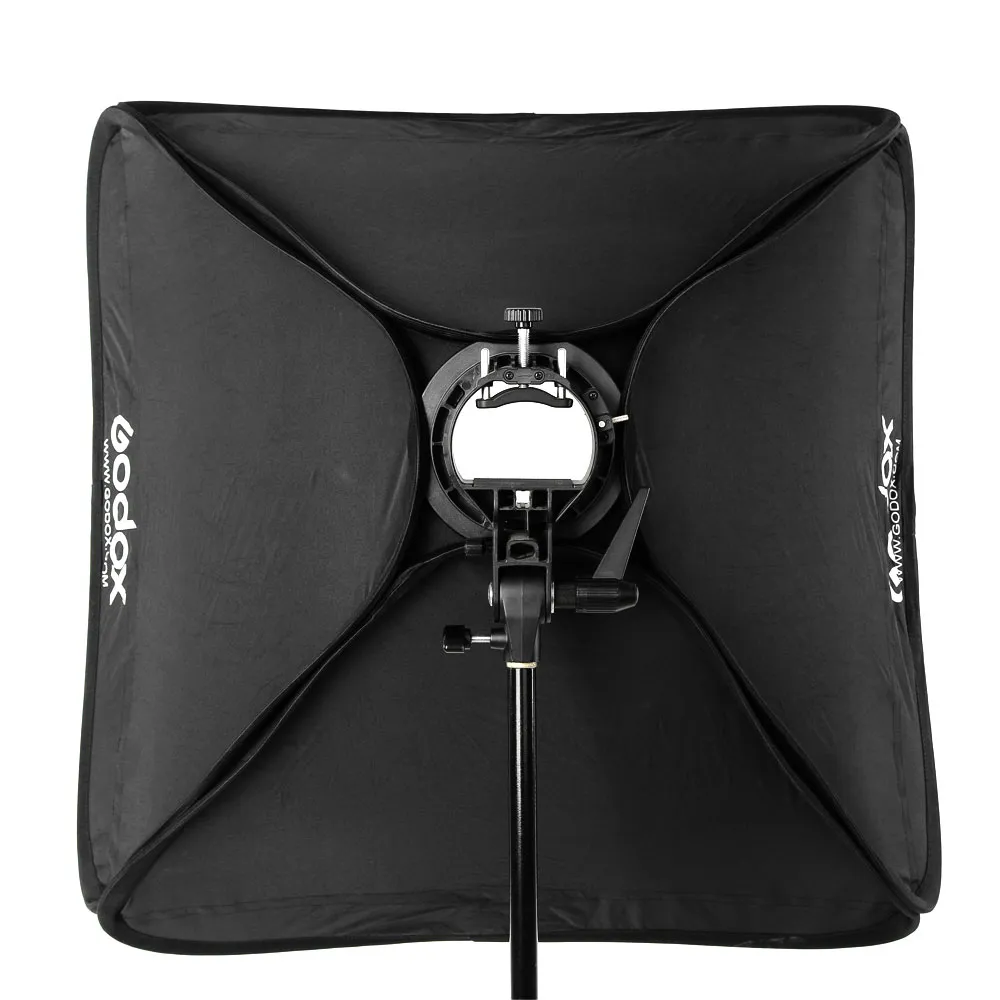 GODOX Foldable Softbox Kit With S Type Bracket, Stable Bowens Mount