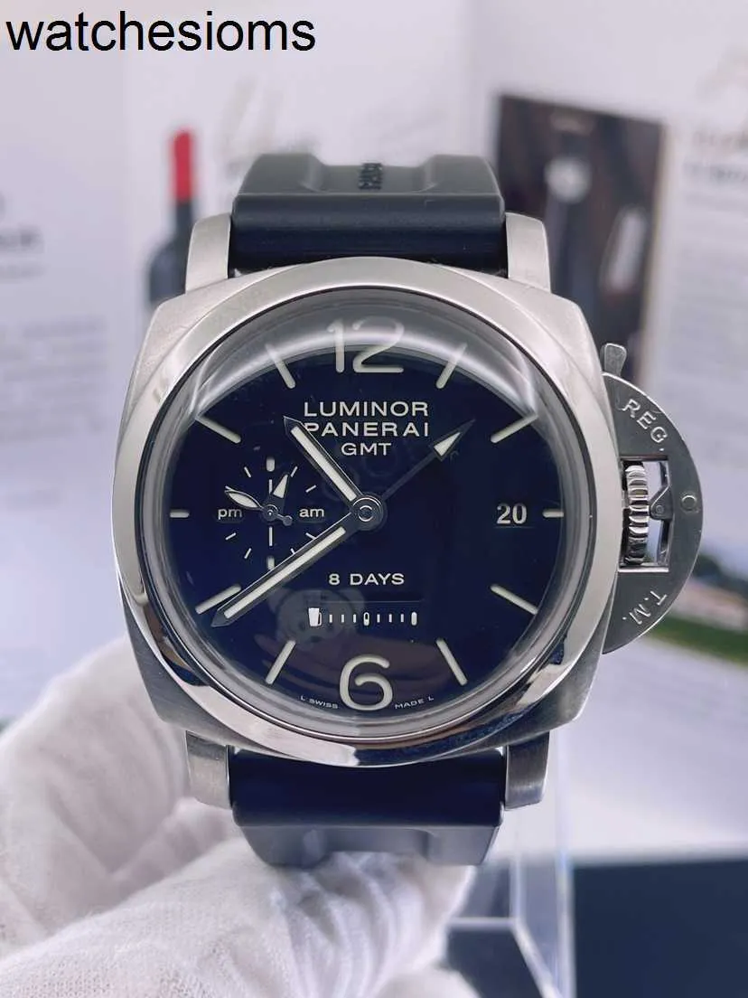 Panerai Mino Pam 00233 Men s Stainless Steel Analog Automatic Dress Wristwatch 44mm