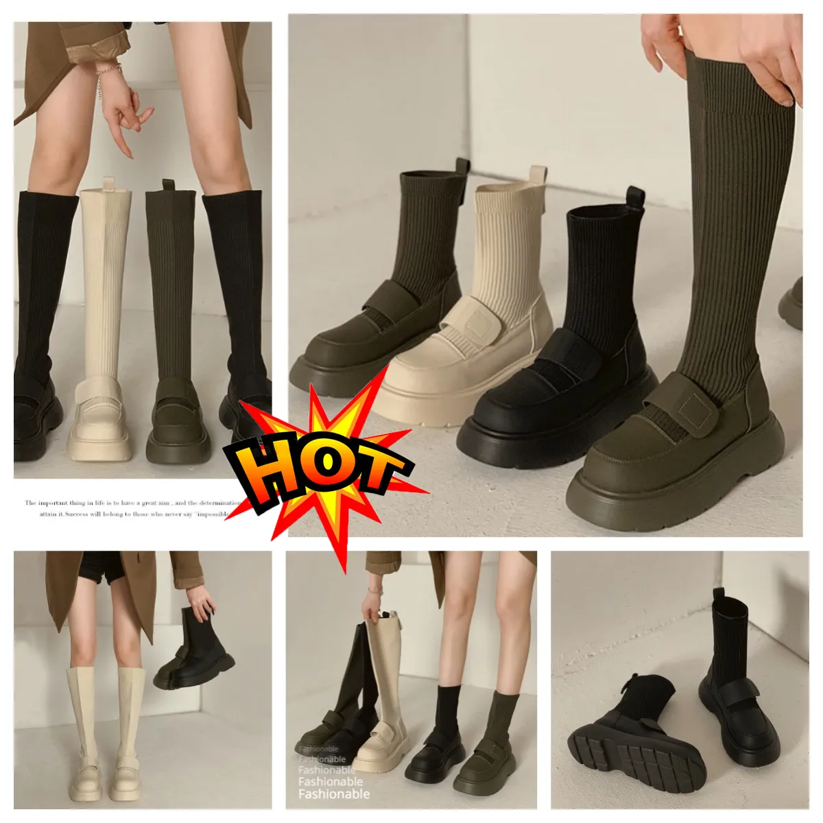 Diseñadores Zapatos Zapatillas de deporte Deportes Zapatos de senderismo Botas de tobillo Bota de tobillo superior antideslizante Ligero Suave para mujer GAI Tamaño 35-48 Cómodo