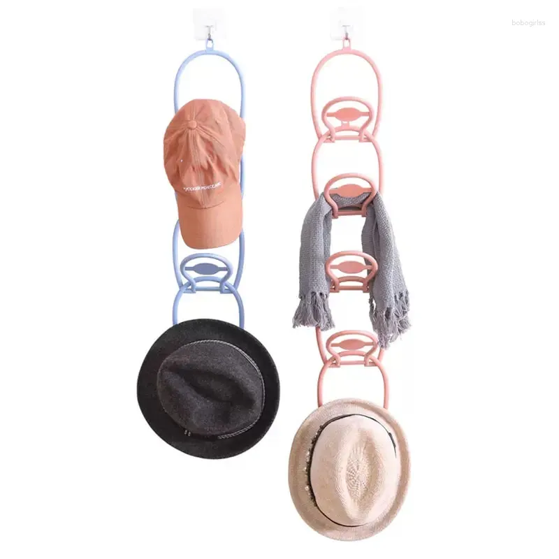 Hooks Hat Hook Type Thickened Arrangement Storage Artifact Home Creativity Rear Wardrobe Dormitory Rack Scarf Bag