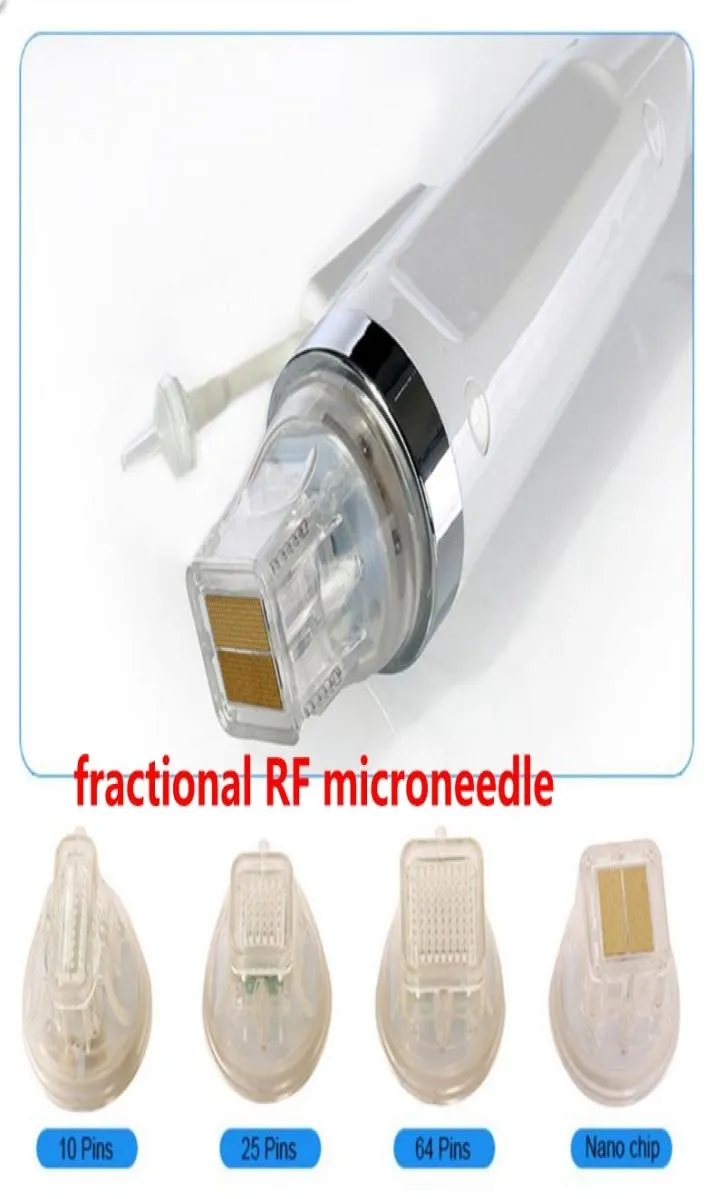 4 tips Disposable replacement 102564nano pin head gold cartridge fractional RF microneedle microneedling micro needle machine c1397158