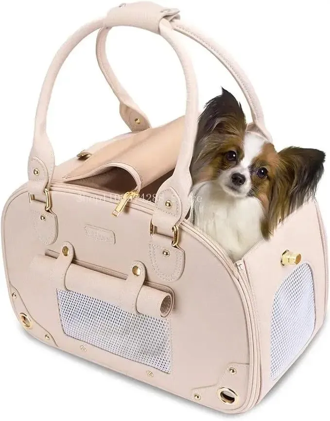 Wholesale Premium Leather Waterproof Cat And Dog Carrier Purse Portable Travel Bag For Pets At Only 267.35 DHgate.Com