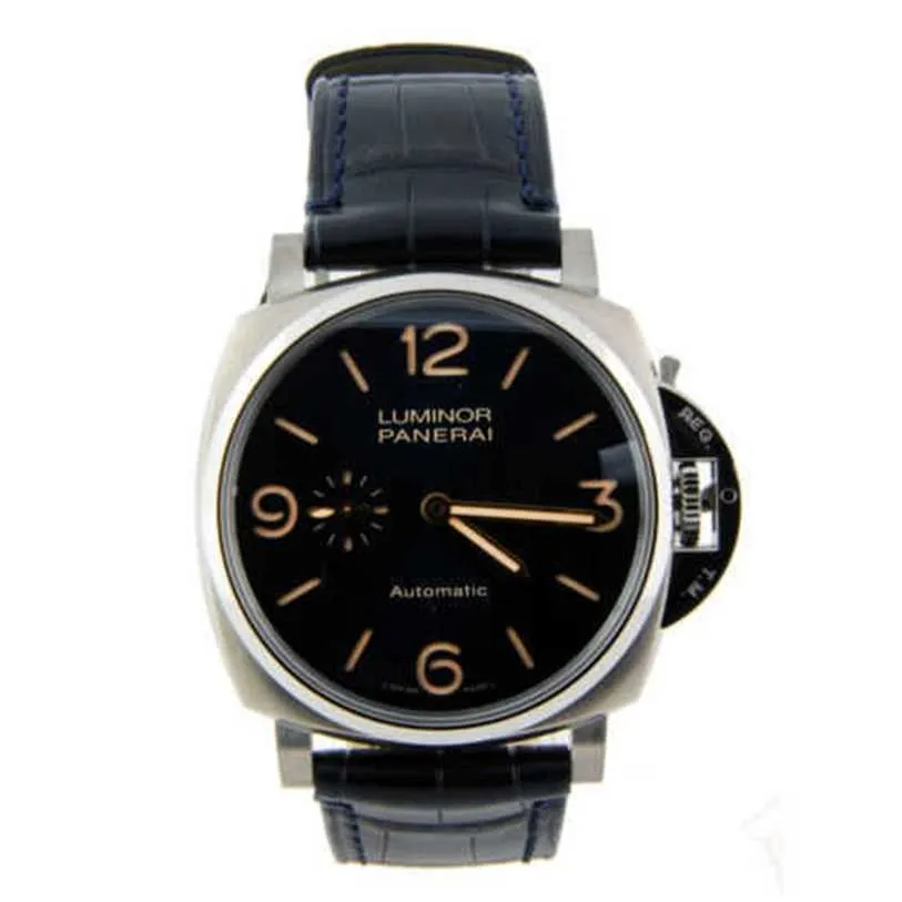 Men's Paneraiss Watches Mechanical Paneraiss Luminor Pam 729 Luminor 3 Days Automatic Titanium 45mm Stainless Steel High Quality Automatic