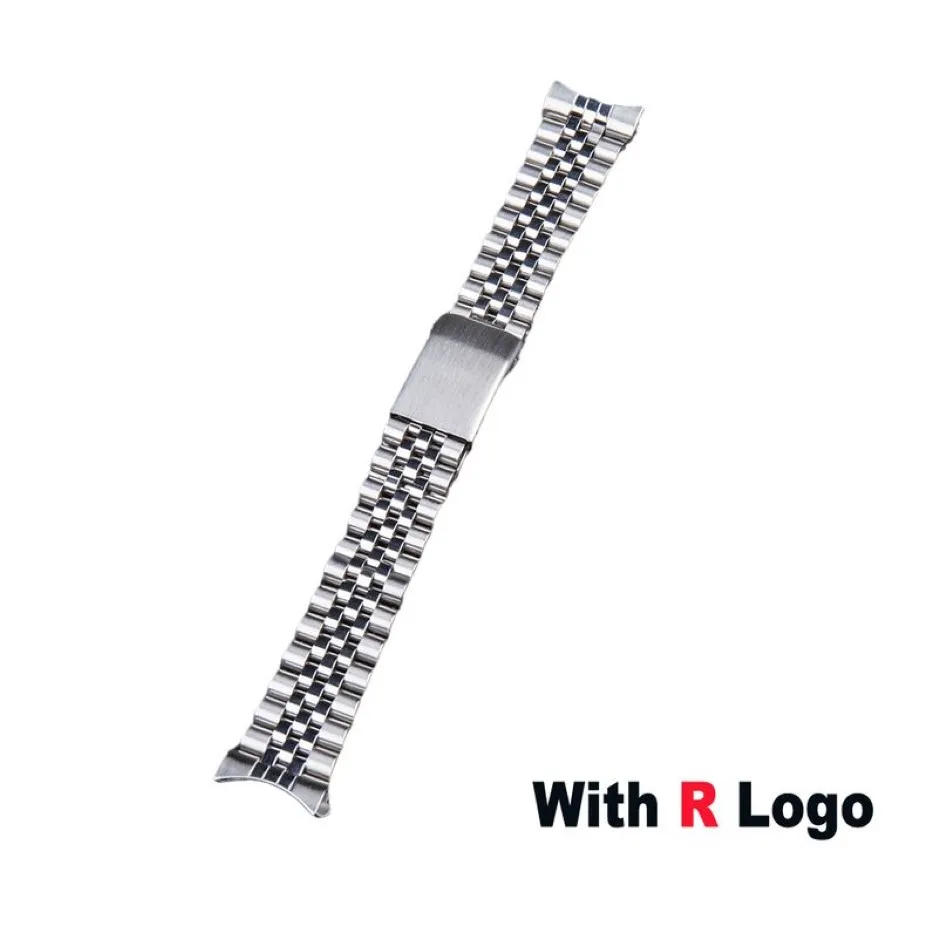 18mm 19mm 20mm acier inoxydable 316L argent or jubilé Bracelet de montre Bracelet Compatible pour 5 Rolex 2206173003