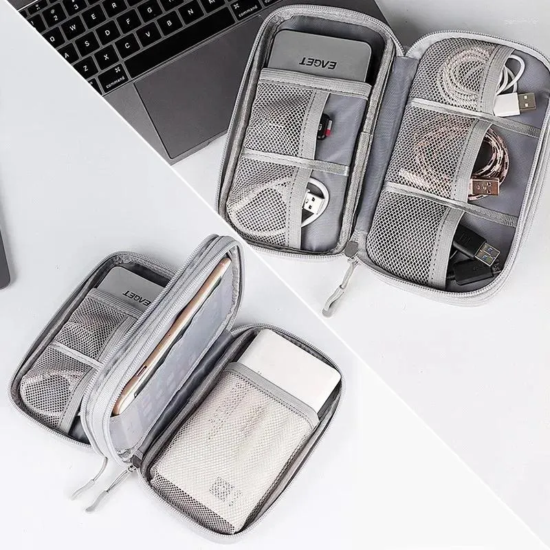 Storage Bags Portable Bag Case Waterproof Original Organizer Wires Charger Digital Usb Travel Accessories