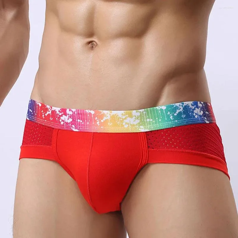 Underpants Men Sexy Boxers Shorts Breathable Soft Men's Underwear Panties Majtki Damskie String Erotique