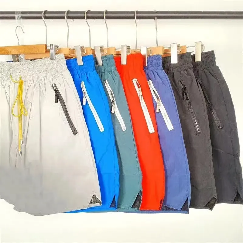 Designer-Herren-Shorts, Rhude-Shorts, Sommermode, Strandhose, Herren, hochwertige Streetwear, rot, blau, schwarz, lila, Hose, Herren-Shorts, US-Größe S-1