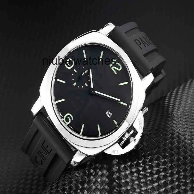 Titta på Mens High Designer Quality Luxury Watches For Mechanical Wristwatch Series Fashion Three Needle Liten Lunning Second Plv3