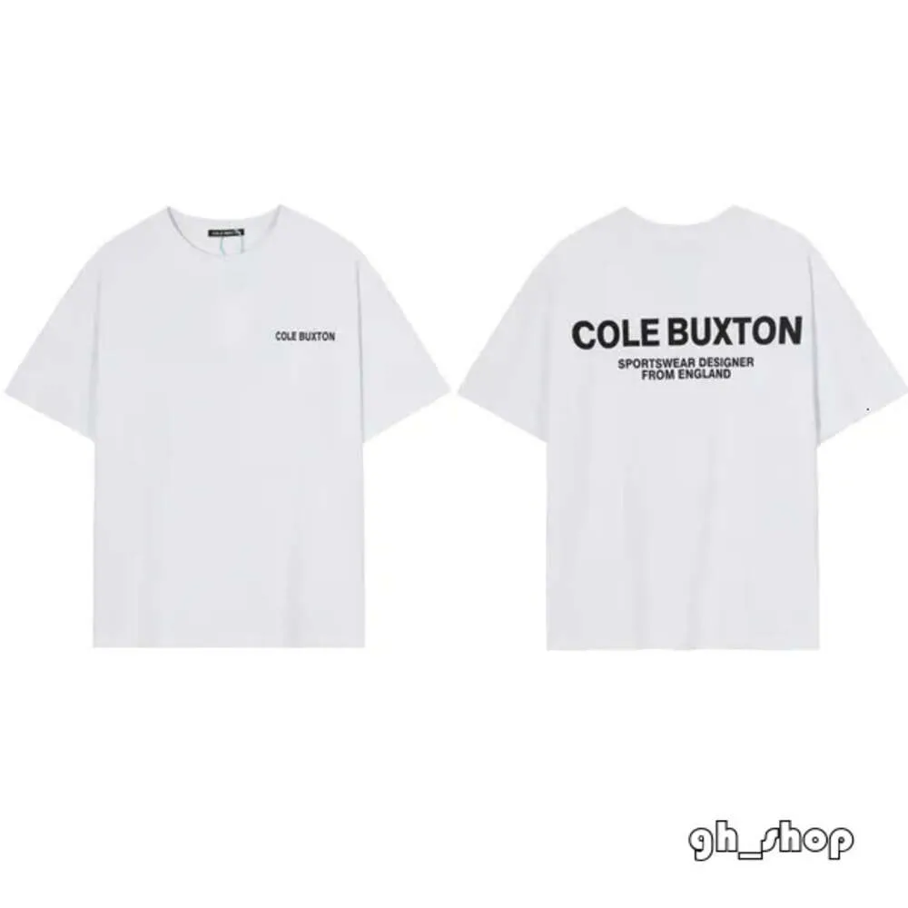 2024 Heren T-shirts Ontwerper Zomer Cole Buxton Streetwear Brief Gedrukt Casual Mode Korte Mouw Heren Dames Ronde Hals T-shirt Europese Maat S-2Xl 2025