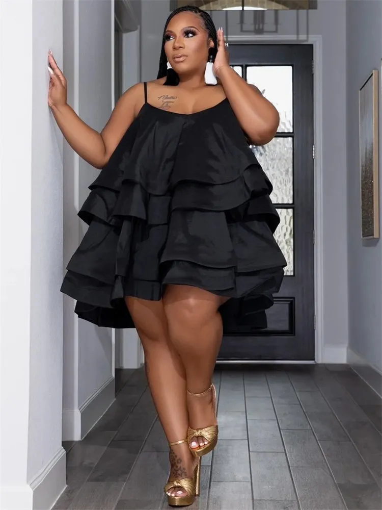 Plus Size Chiffon Ball Gown Dress for Women Hooded Collar Short Flutter  Sleeve Floor-Length Summer from Dhgate Urban Sexy Dresses - price 22.02