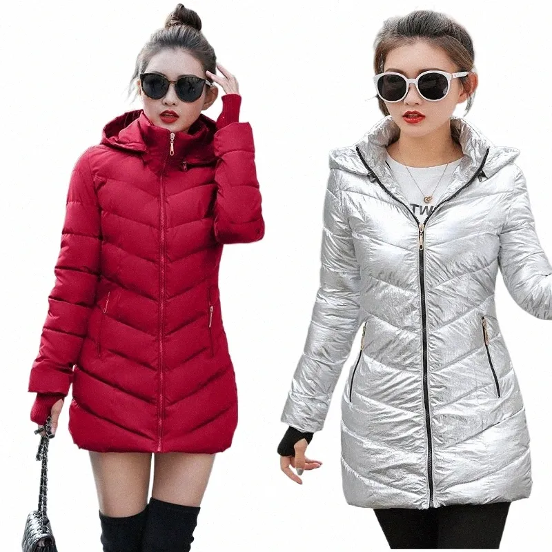 2019 женское зимнее пальто с капюшоном больших размеров ярких цветов, стеганая куртка, женская парка LG, женская ватная jaqueta feminina u1oL #