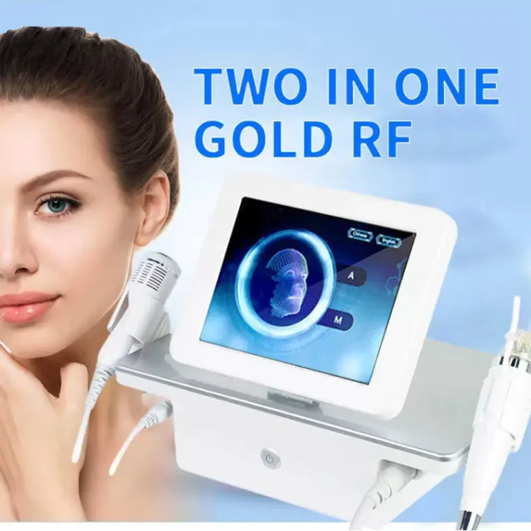 Máquina de emagrecimento fracionária Rf Rejuvenescimento da pele Secret Rf Microneedling Beauty Machines Martelo frio