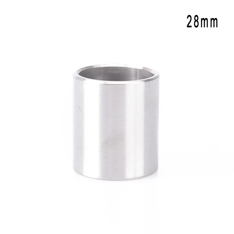 Stainless Steel Bakelite Guitar Finger Sleeve Guitar Slider Guitar Accessories Length 28 51 60 70 mm