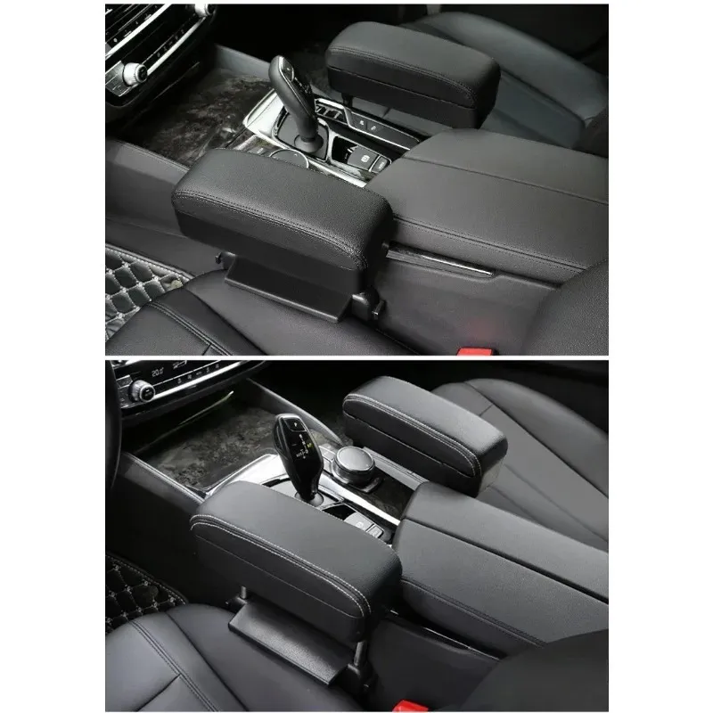 Auto Armlehne Box Ellenbogen Rest Pad Armlehne Extender Universal Konsole Lagerung Organizer Höhenverstellbare Ellenbogen Unterstützung