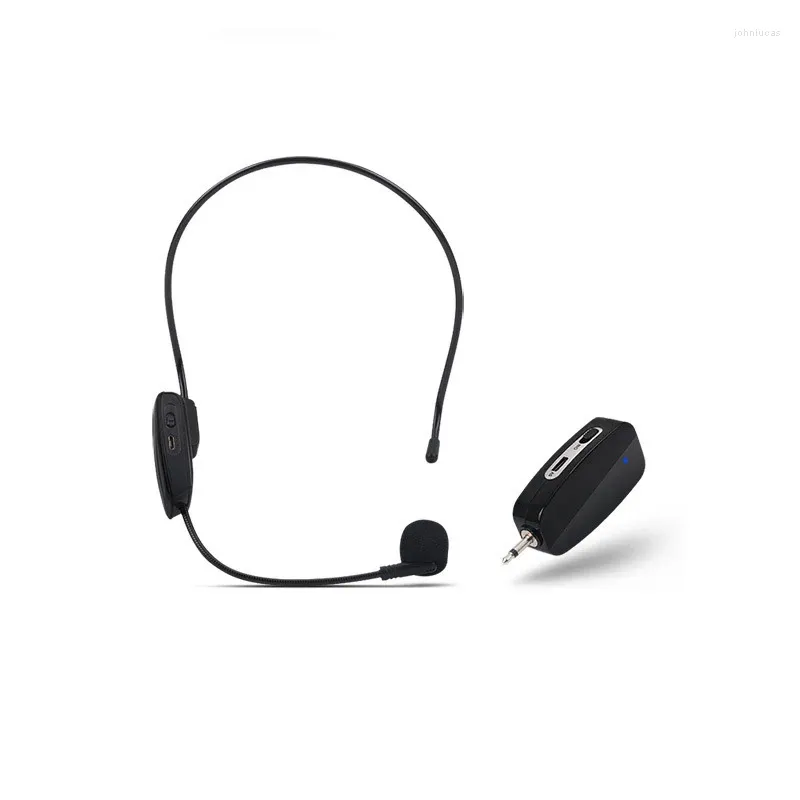 Microphones 2.4G Microphone casque supercardioïde professionnel sans fil casque micro voix pour l'enseignement de la parole