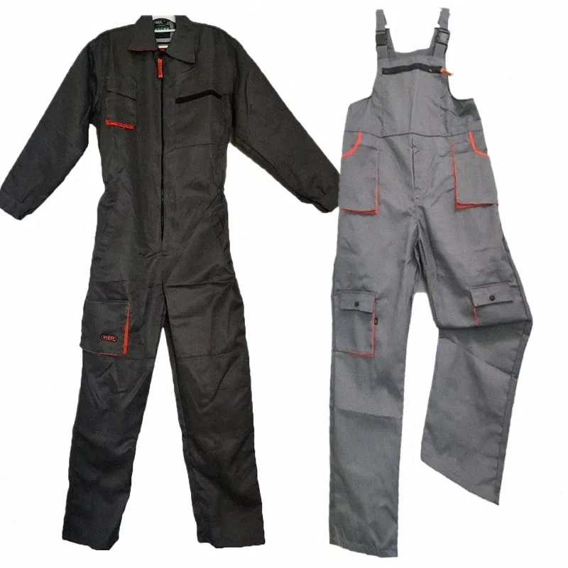 work Overall Uniform Men Women Working Coverall Car Repairman Jumpsuit Workshop Mechanic Work Clothes For Men Warehouse Workwear z1qi#