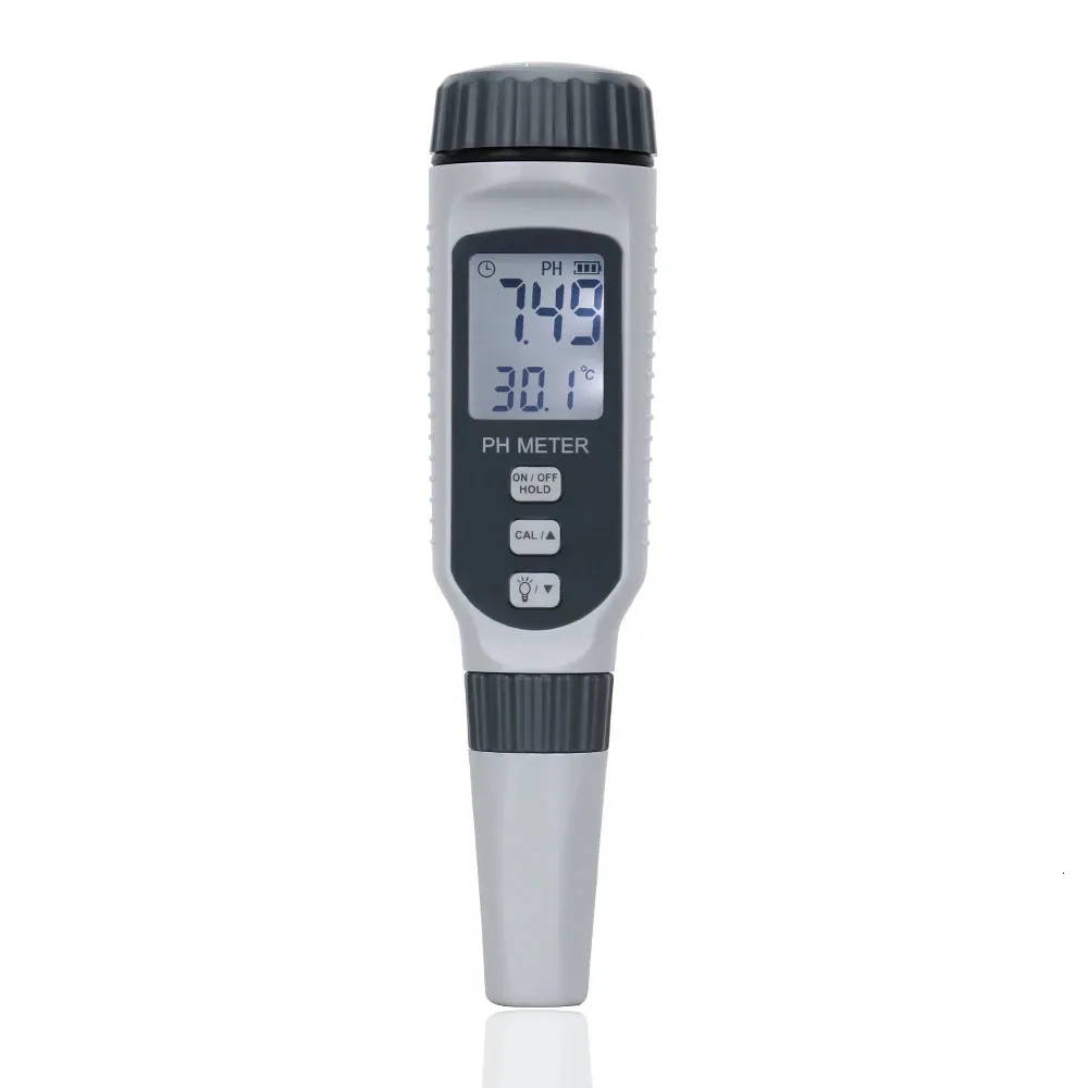 Professionelles pH-Messgerät, Stifttyp, Wasserqualitätstester, Acidometer, PH-Säuremessgerät für die Wassermessung im Aquarium, PH818 240320